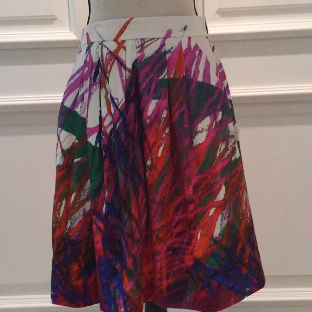 Lela Rose cotton skirt